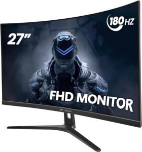 CRUA 27" 144Hz/180Hz Curved Gaming Monitors