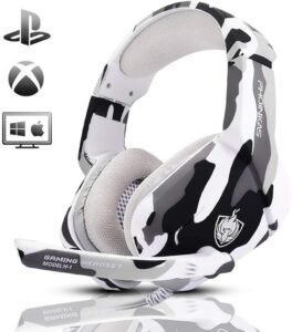 PHOINIKAS Gaming Headset for PS4